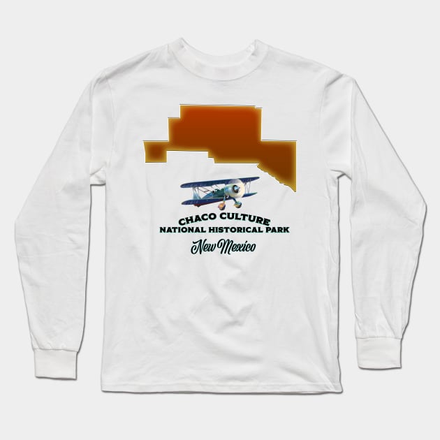 Chaco Culture National Historical Park Long Sleeve T-Shirt by nickemporium1